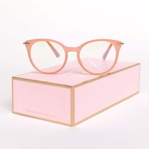 NWT Poppy & Peonies: Blue Light Glasses in Jilly Pink